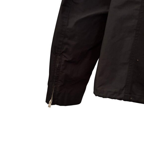 Diesel black notch lapel drawstring hem casual blazer size M - Picture 6 of 11